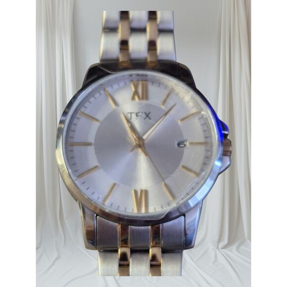 TFX by Bulova Mens Watch New Battery date feature Large dial minimalist sharp - Picture 5 of 10